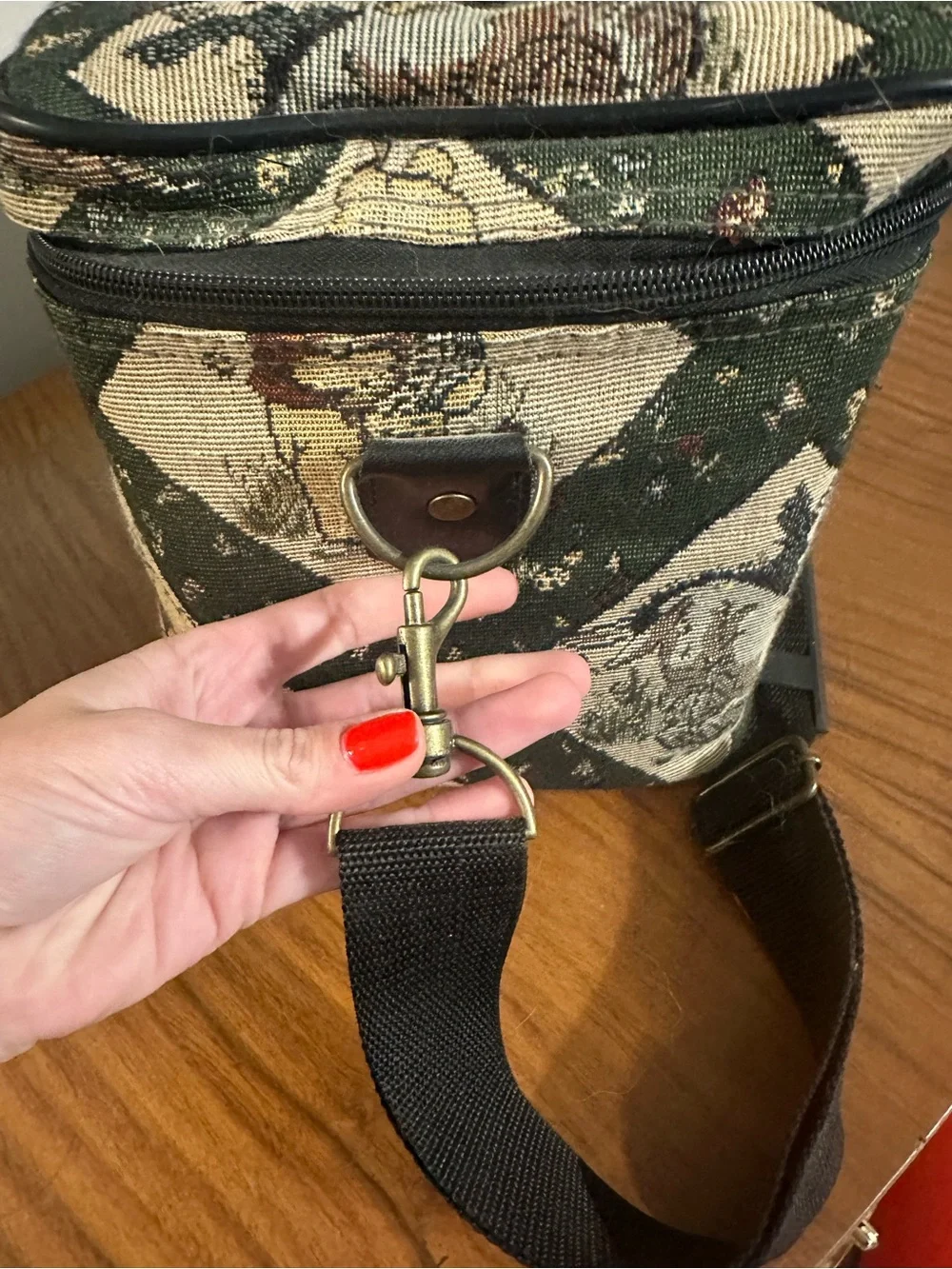 Vintage Disney Tapestry Travel Case